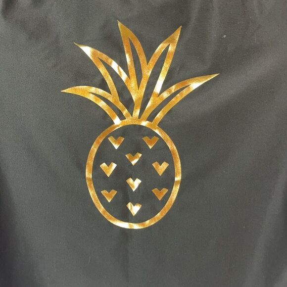 Cat & Jack Gold Pineapple Swim Top - Picture 3 of 5